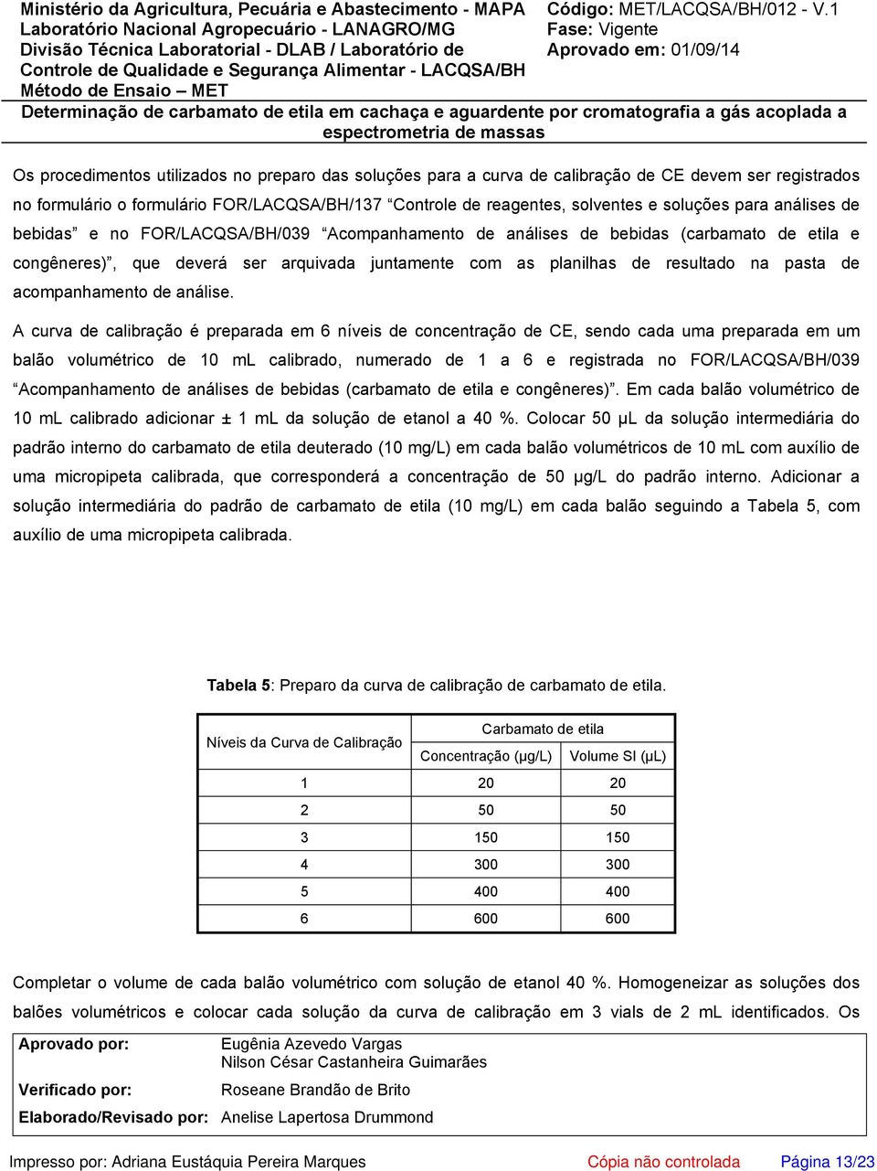 acompanhamento de análise.