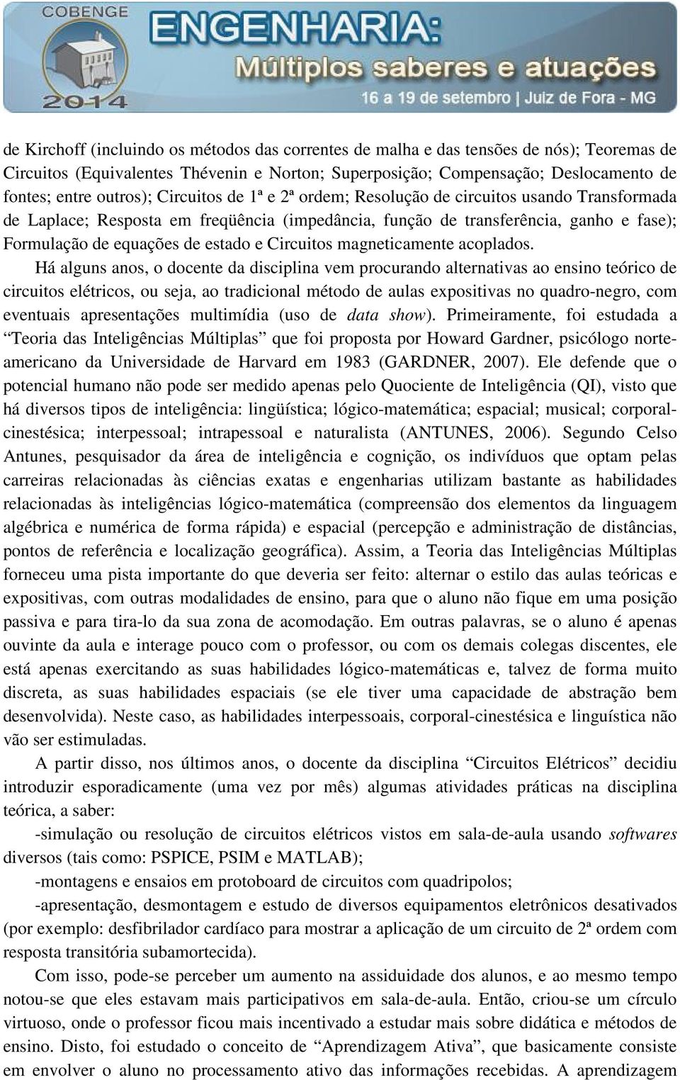 estado e Circuitos magneticamente acoplados.