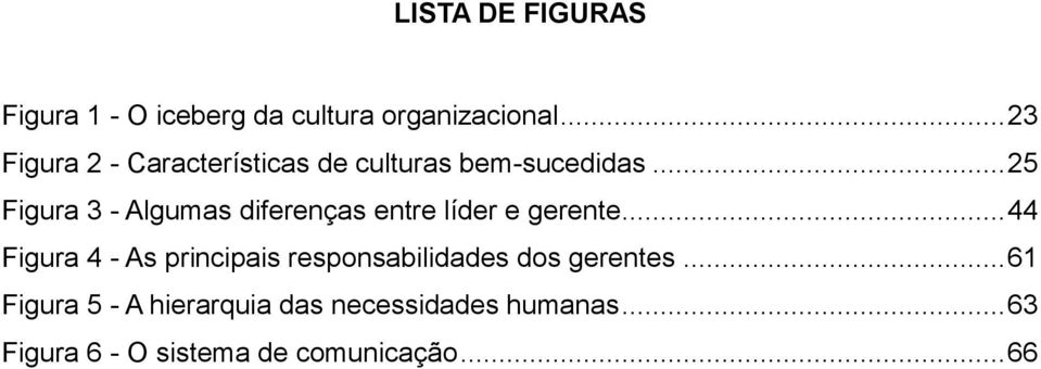 .. 25 Figura 3 - Algumas diferenças entre líder e gerente.