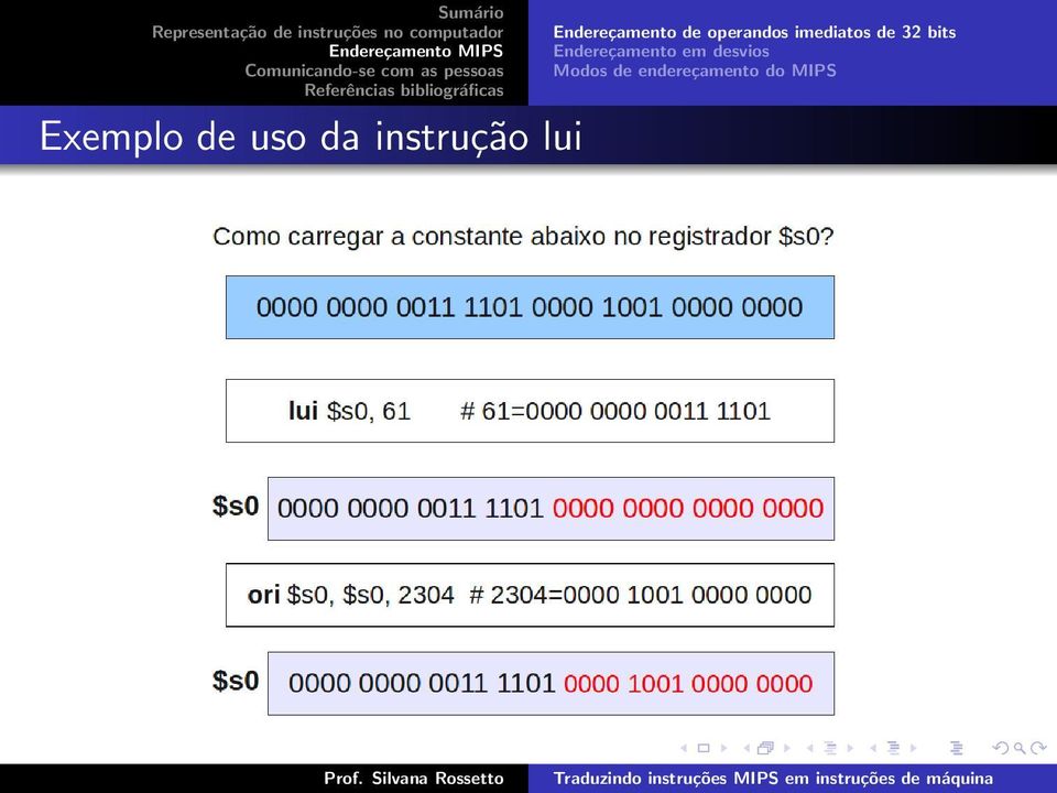 imediatos de 32 bits