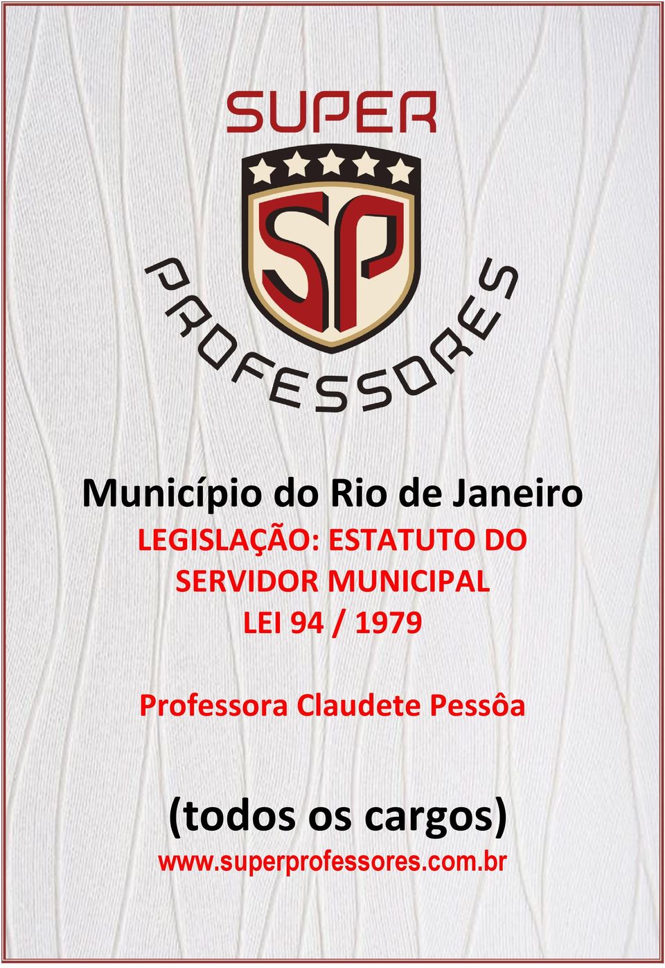 1979 Professora Claudete Pessôa (todos