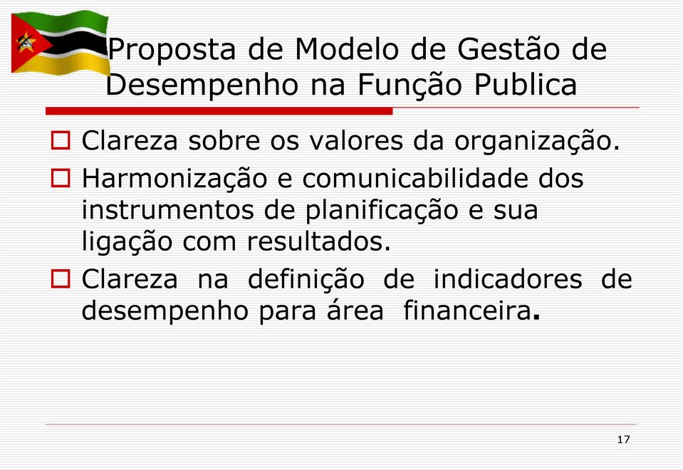 Harmonização e comunicabilidade dos instrumentos de planificação e