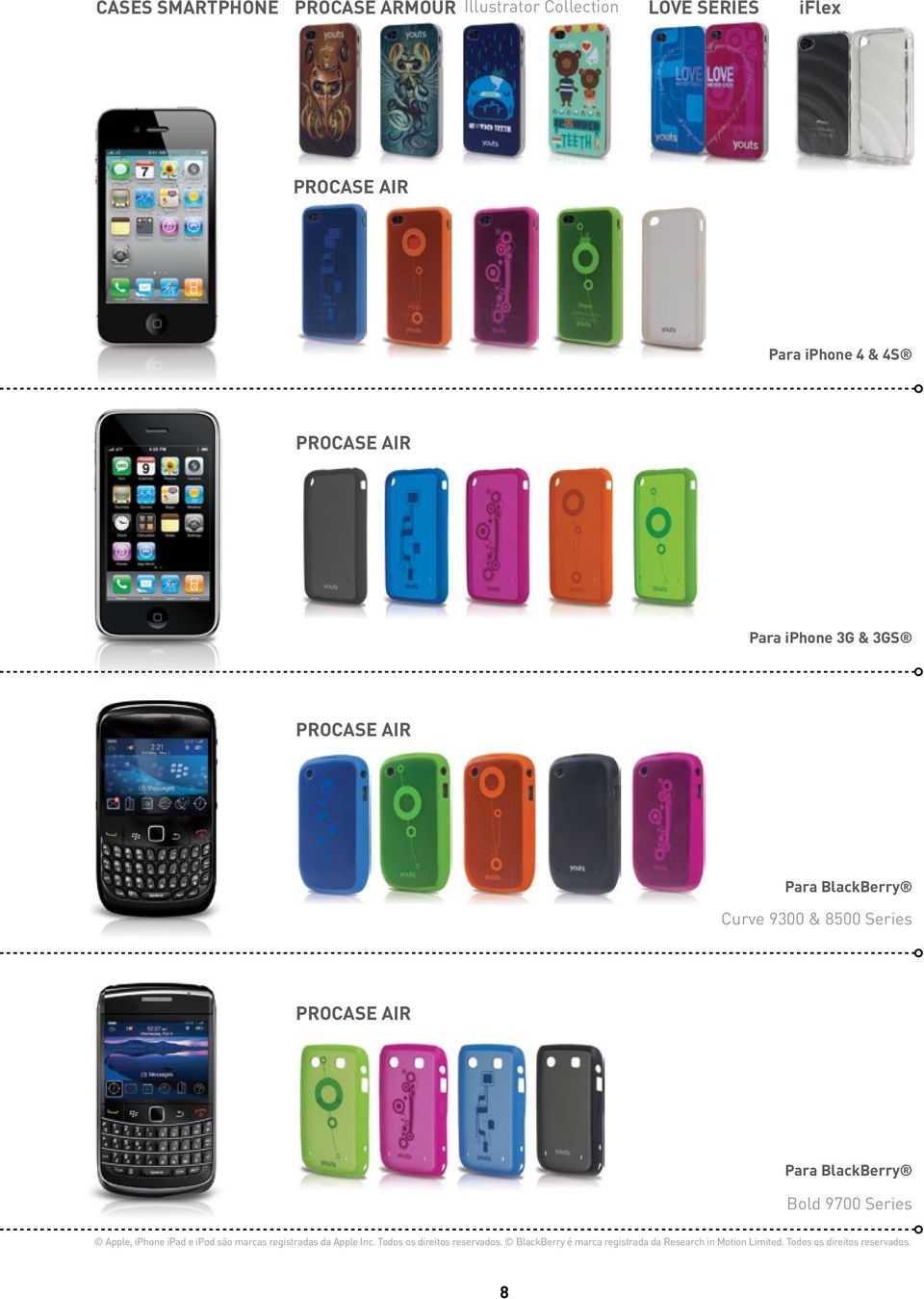 BlackBerry Bold 9700 Series Apple, iphone ipad e ipod são marcas registradas da Apple Inc.