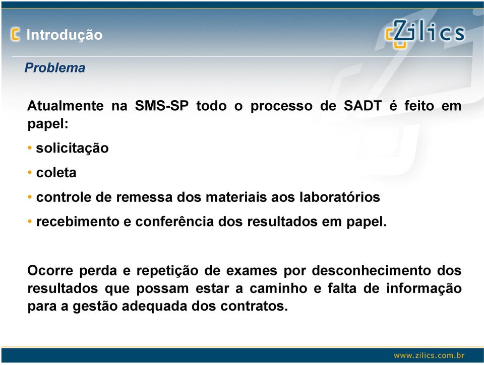 conferência dos resultados em papel.