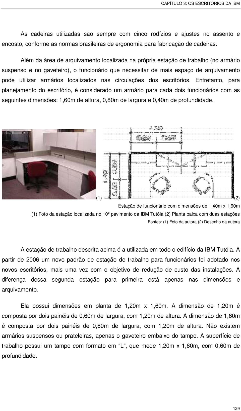 localizados nas circulações dos escritórios.