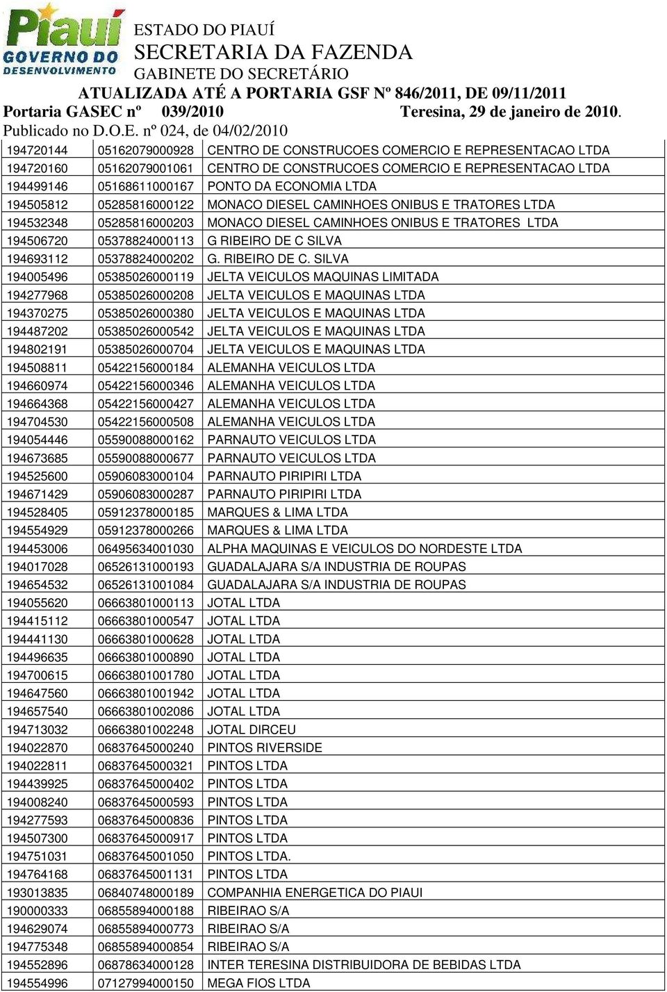 194693112 05378824000202 G. RIBEIRO DE C.