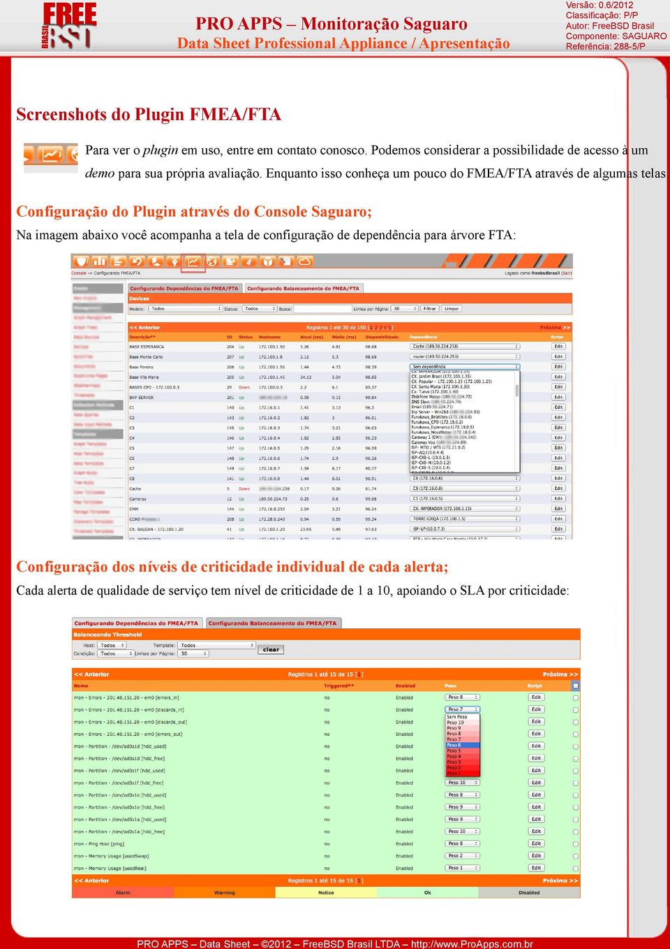 Enquanto isso conheça um pouco do FMEA/FTA através de algumas telas.