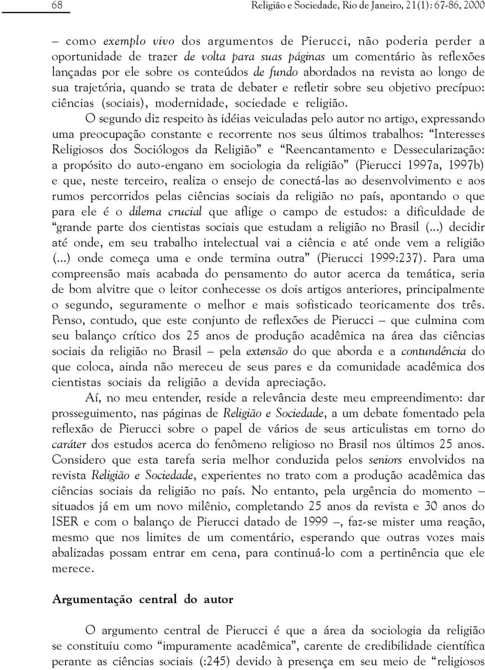 modernidade, sociedade e religião.