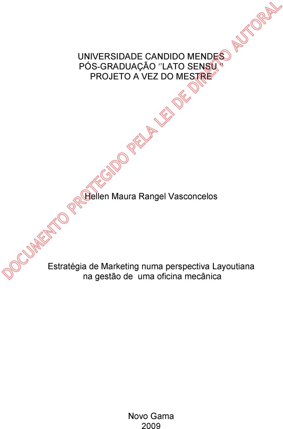 Marketing numa perspectiva Layoutiana na gestão de uma oficina