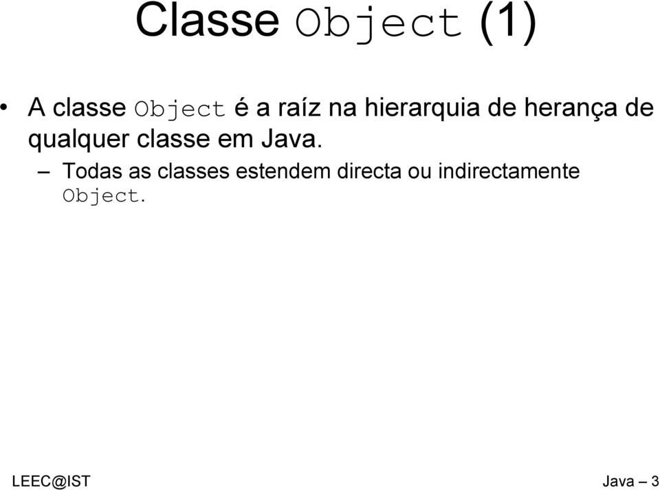 classe em Java.