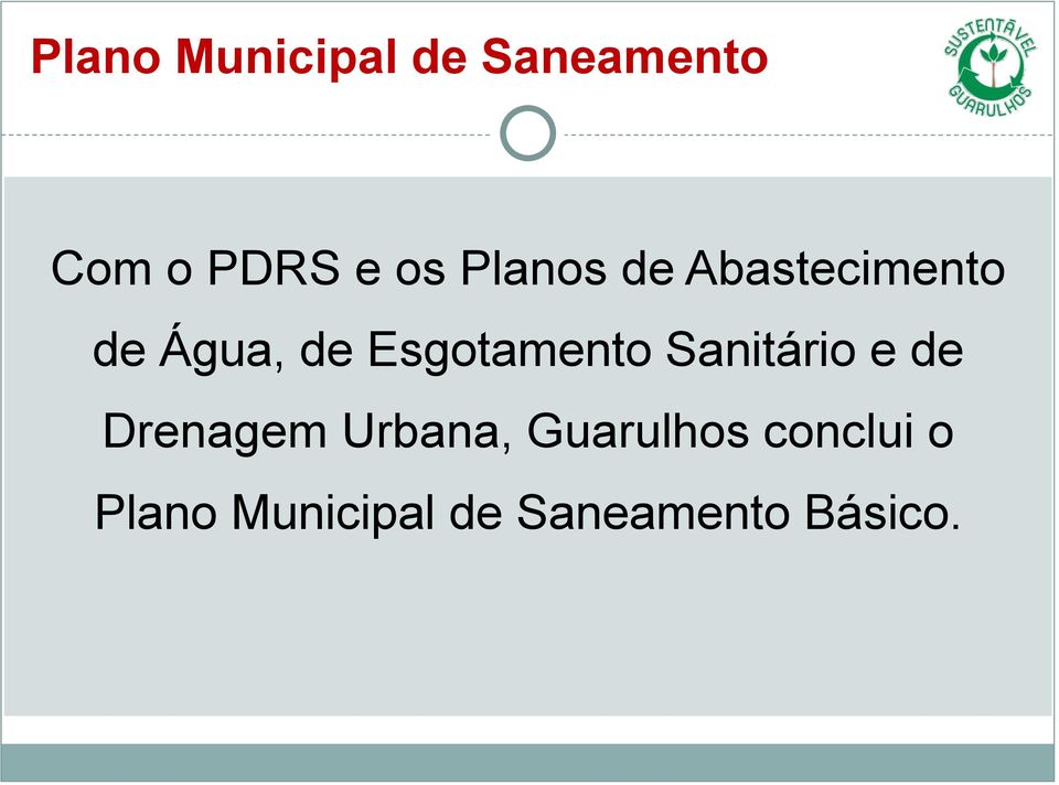 Esgotamento Sanitário e de Drenagem Urbana,