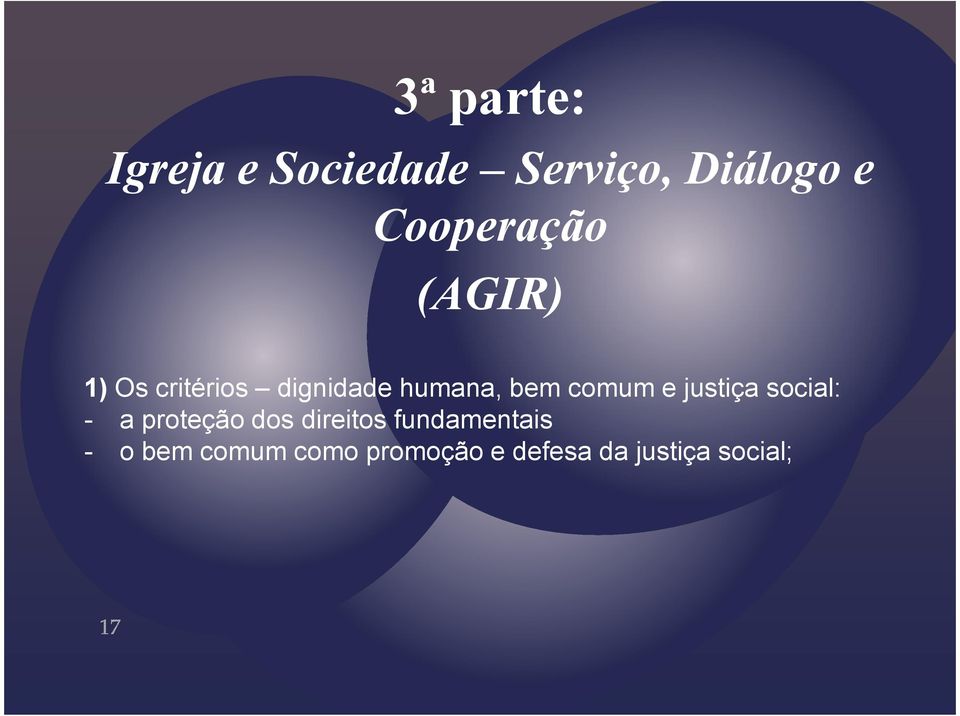 comum e justiça social: - a proteção dos direitos