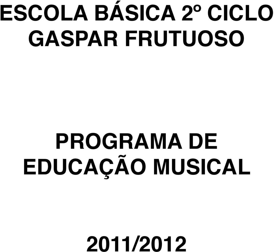 FRUTUOSO PROGRAMA