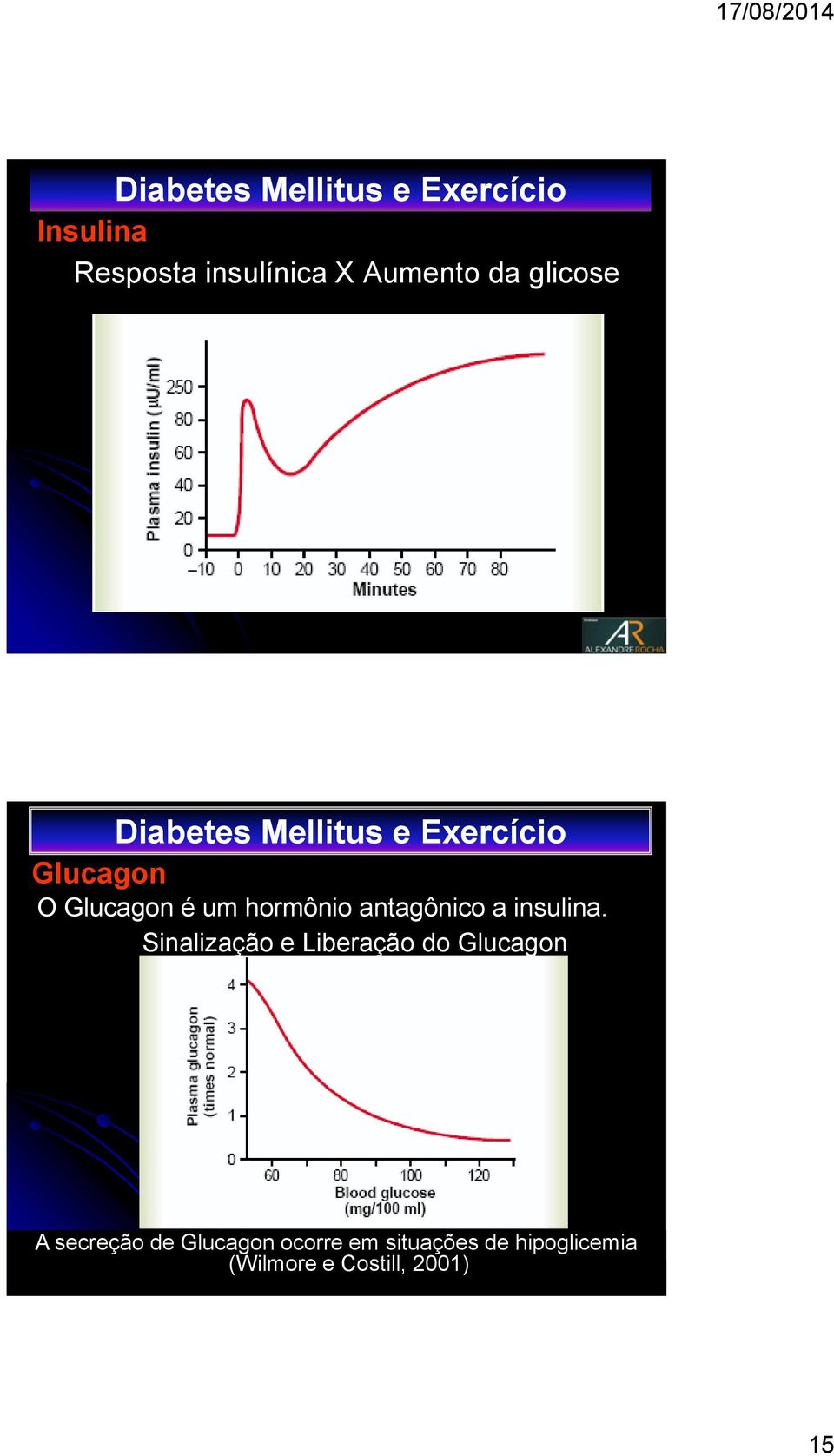 Sinalização e Liberação do Glucagon A secreção de