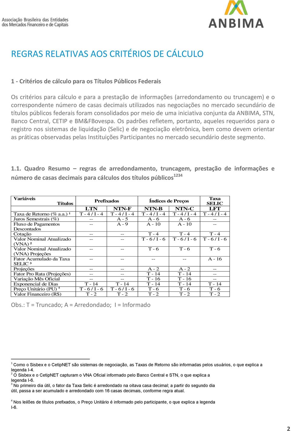 Central, CETIP e BM&FBovespa.