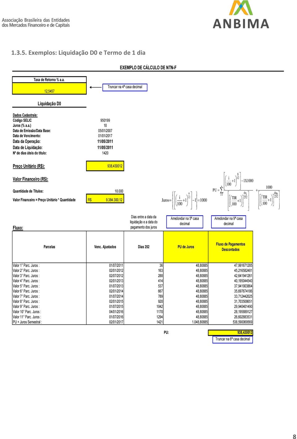 EXEMPLO DE CÁLCULO DE NTN-F Tax