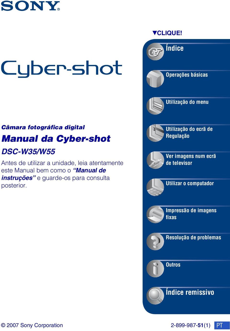 de utilizar a unidade, leia atentamente este Manual bem como o Manual de instruções e guarde-os para consulta