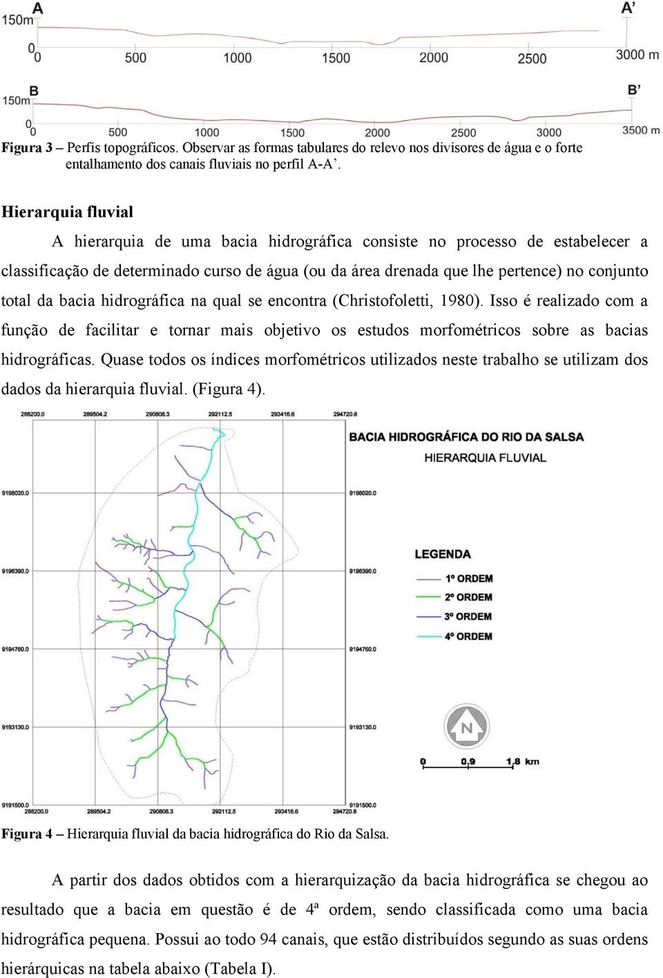 bacia hidrográfica na qual se encontra (Christofoletti, 1980). Isso é realizado com a função de facilitar e tornar mais objetivo os estudos morfométricos sobre as bacias hidrográficas.