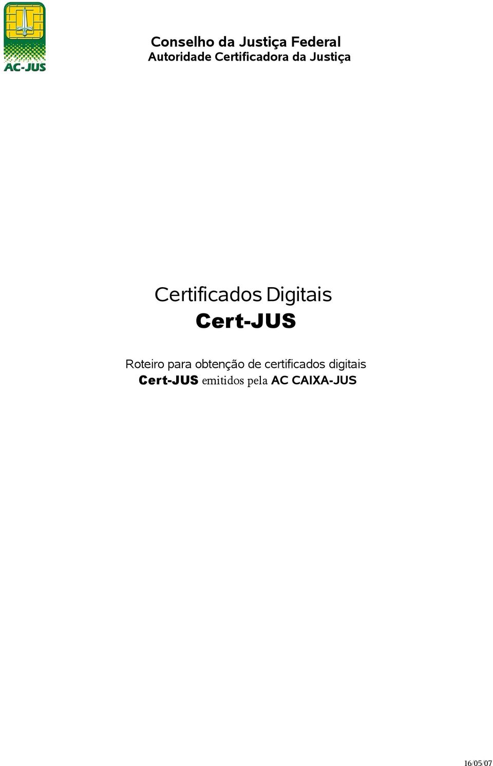 obtenção de certificados