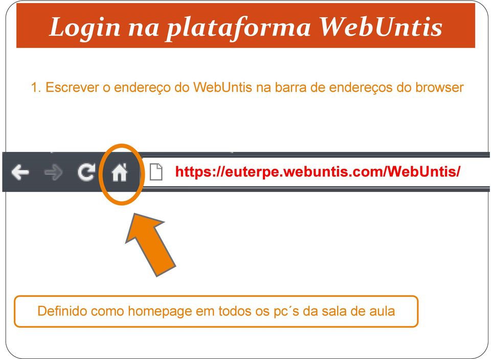 endereços do browser https://euterpe.webuntis.
