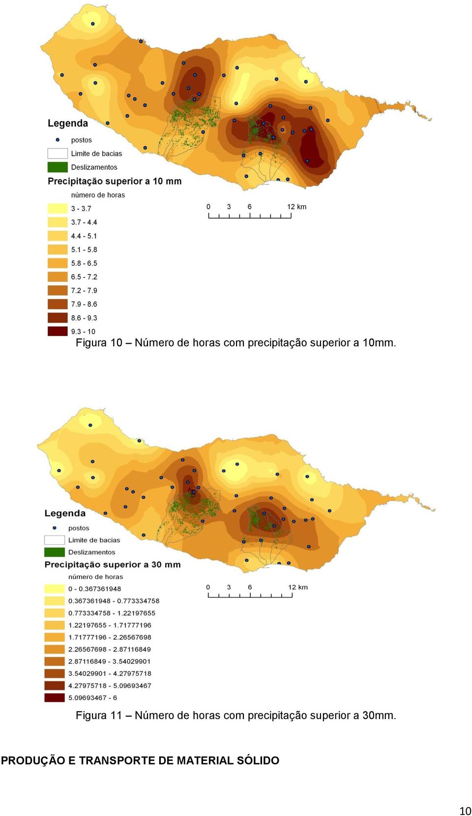 Figura 11 Número de horas com