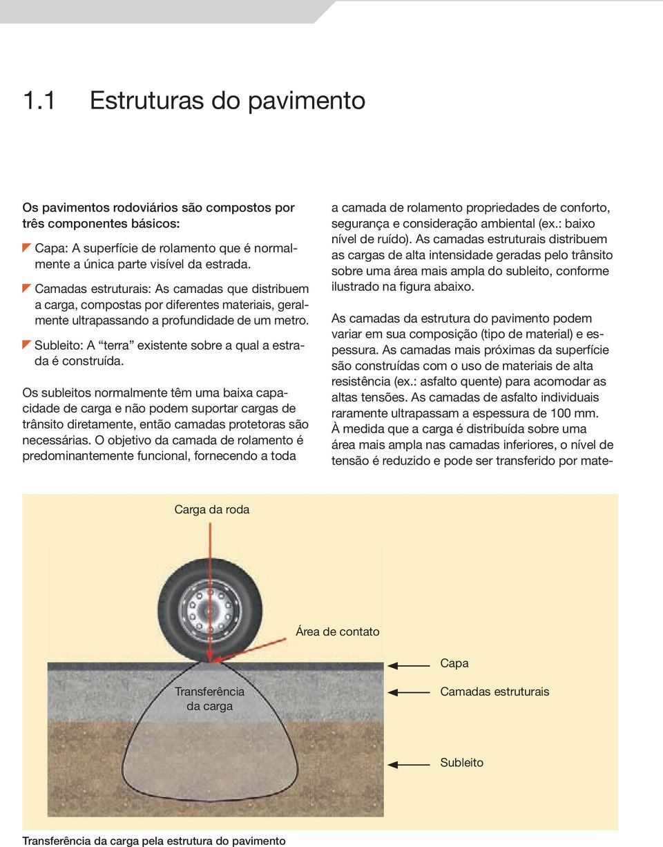 Subleito: A terra existente sobre a qual a estrada é construída.