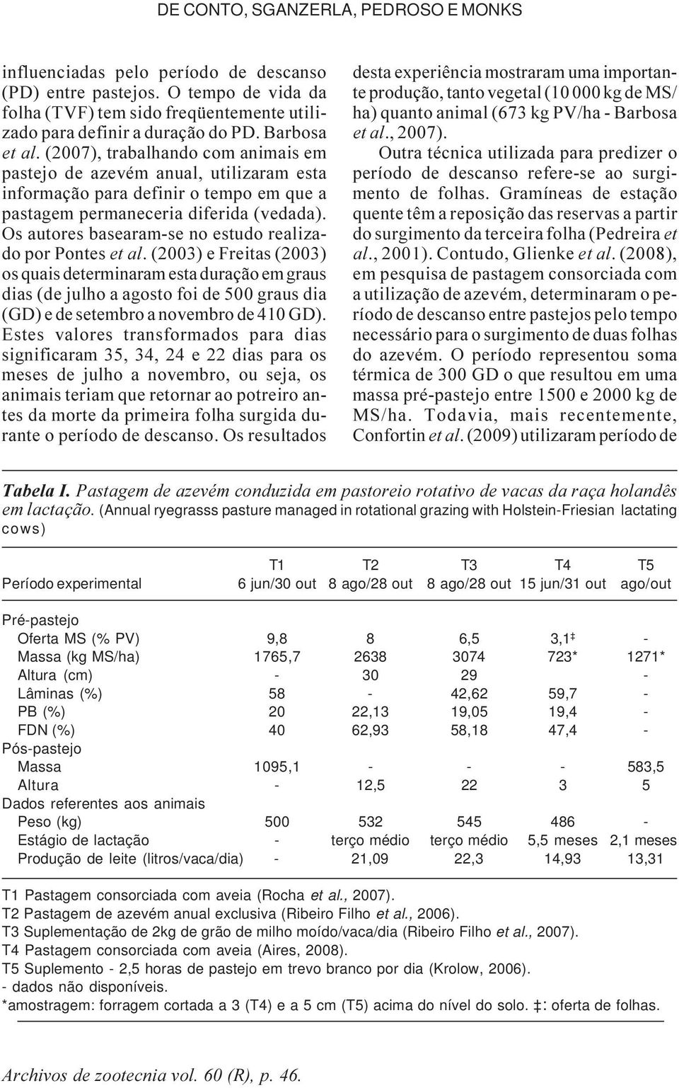 Os autores basearam-se no estudo realizado por Pontes et al.