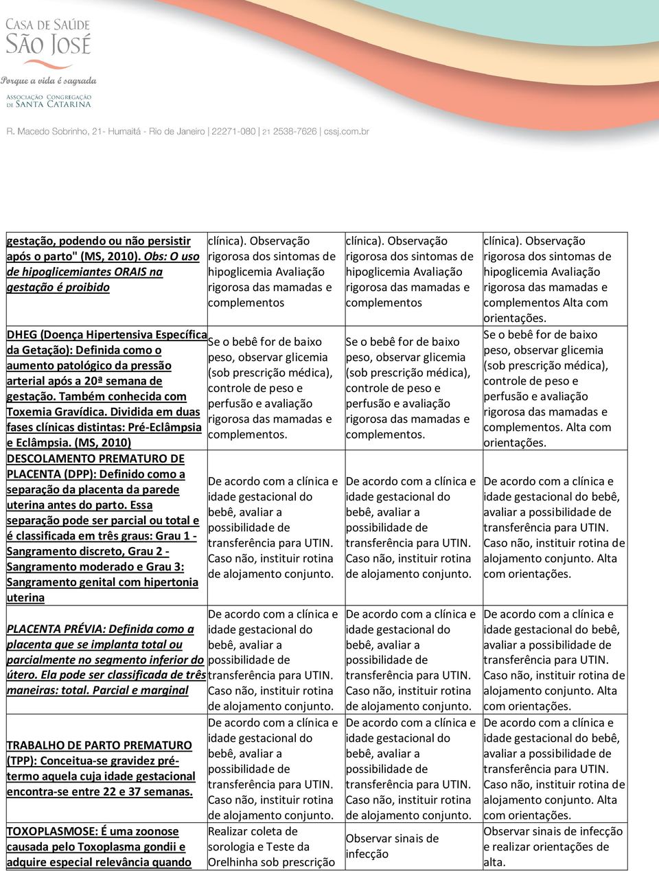 Também conhecida com Toxemia Gravídica. Dividida em duas fases clínicas distintas: Pré-Eclâmpsia e Eclâmpsia.