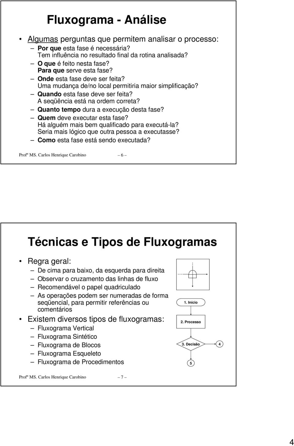 Quanto tempo dura a execução desta fase? Quem deve executar esta fase? Há alguém mais bem qualificado para executá-la? Seria mais lógico que outra pessoa a executasse?