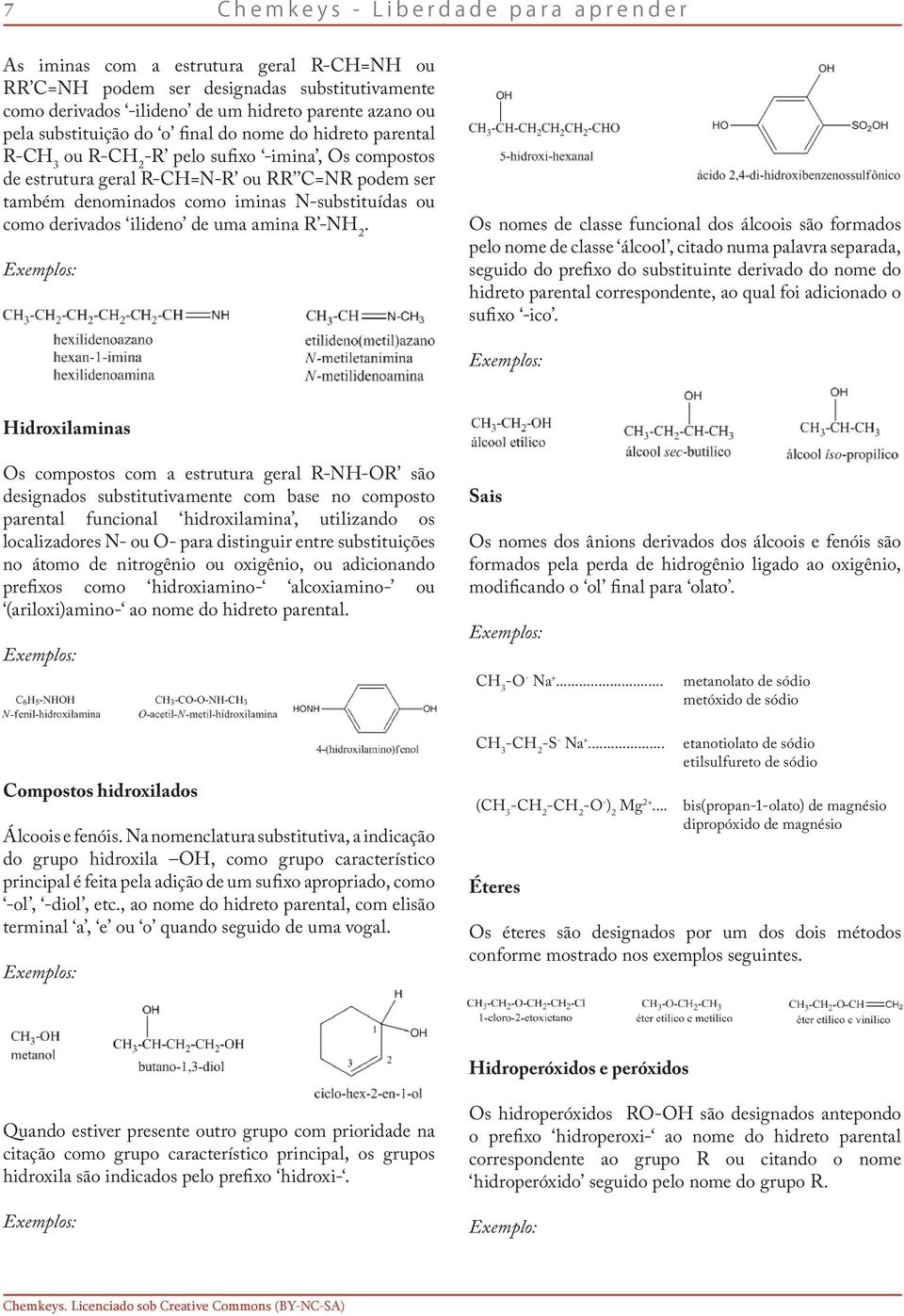 Os nomes de classe funcional dos álcoois são formados pelo nome de classe álcool, citado numa palavra separada, seguido do prefixo do substituinte derivado do nome do hidreto parental correspondente,