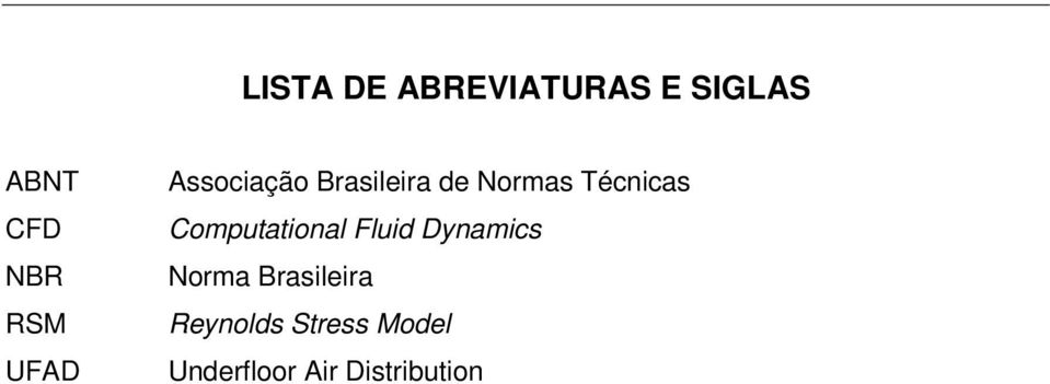 Computational Fluid Dynamics Norma Brasileira
