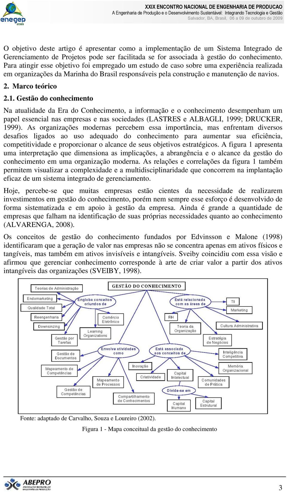 1. Gestão do conhecimento Na atualidade da Era do Conhecimento, a informação e o conhecimento desempenham um papel essencial nas empresas e nas sociedades (LASTRES e ALBAGLI, 1999; DRUCKER, 1999).