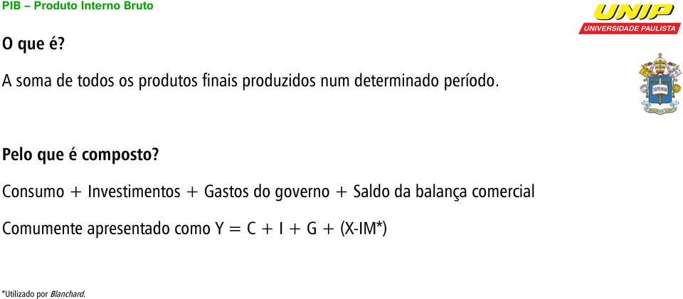 período. Pelo que é composto?