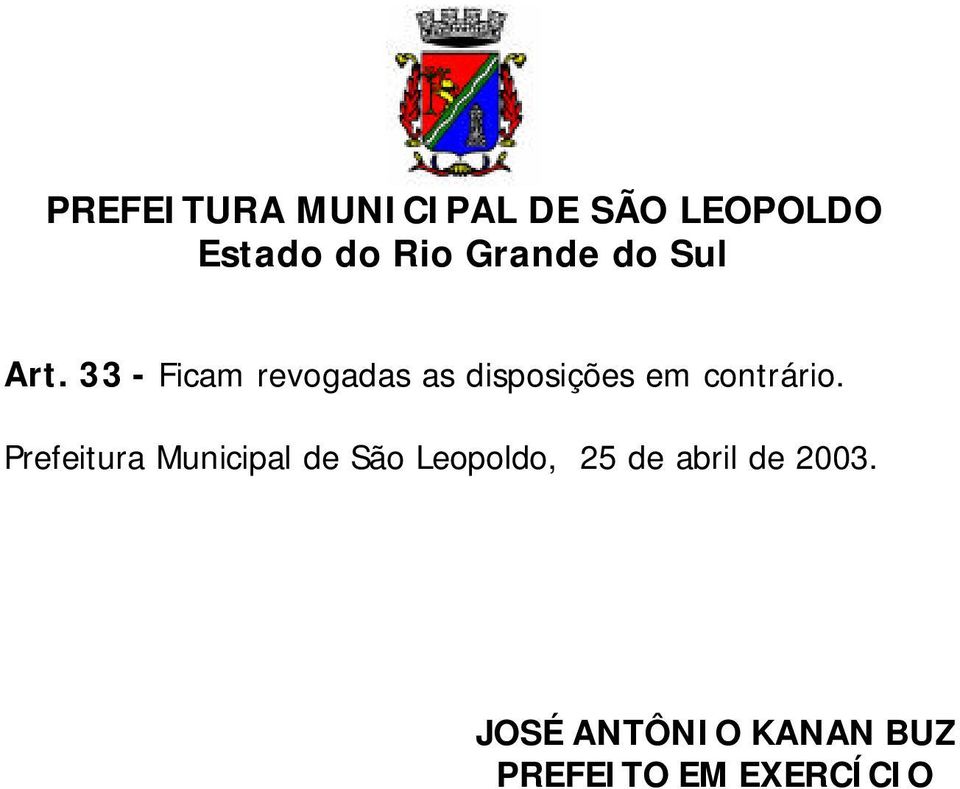 Prefeitura Municipal de São Leopoldo,