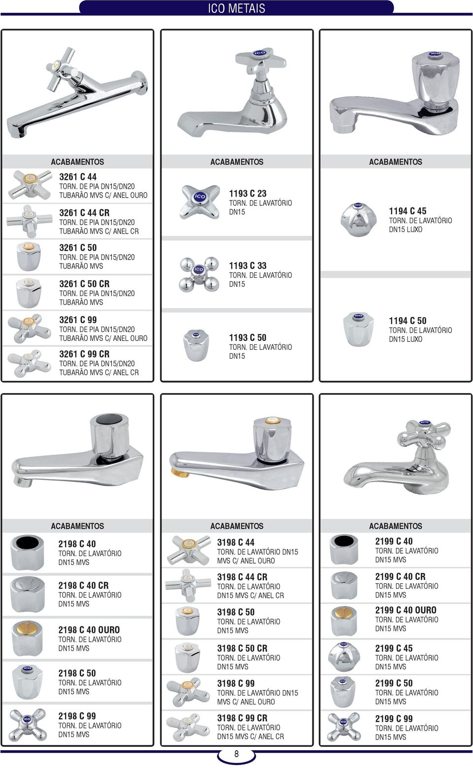 DN15 MVS 2198 C 50 DN15 MVS 2198 C 99 DN15 MVS 3198 C 44 MVS C/ ANEL OURO 3198 C 44 CR DN15 MVS C/ ANEL CR 3198 C 50 DN15 MVS 3198 C 50 CR DN15 MVS 3198 C 99 MVS C/