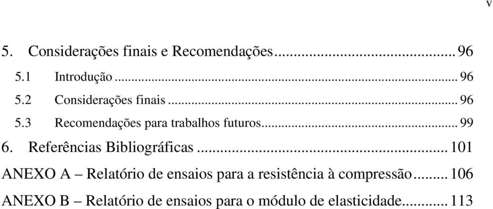 Referências Bibliográficas.