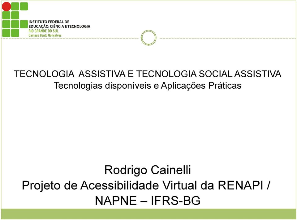 Aplicações Práticas Rodrigo Cainelli