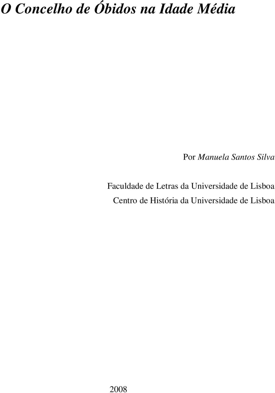Letras da Universidade de Lisboa