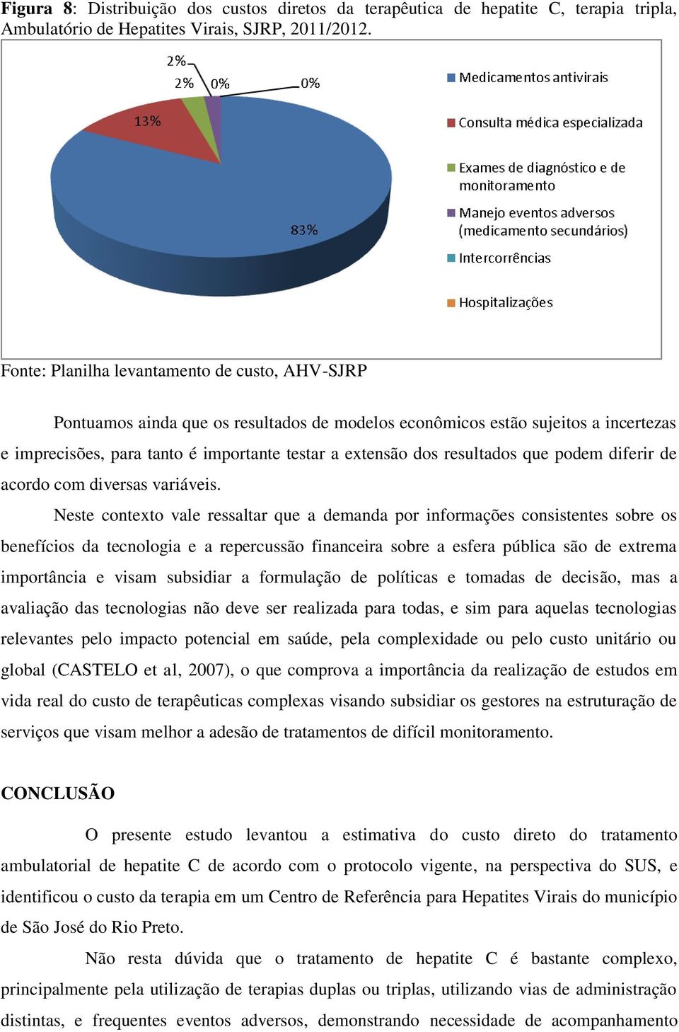 resultados que podem diferir de acordo com diversas variáveis.