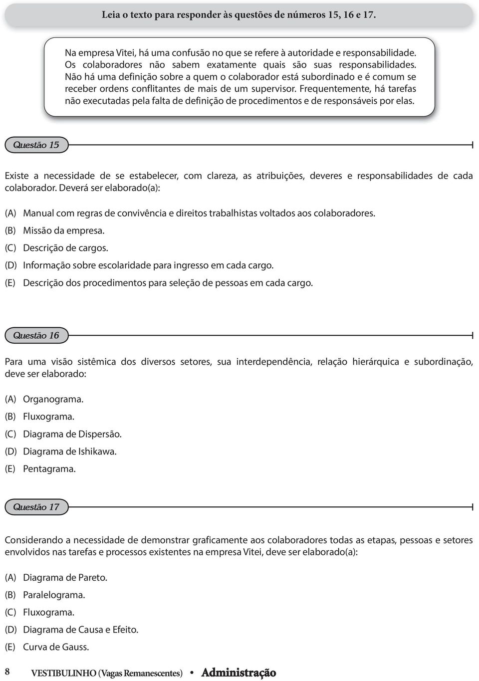 Não há uma definição sobre a quem o colaborador está subordinado e é comum se receber ordens conflitantes de mais de um supervisor.