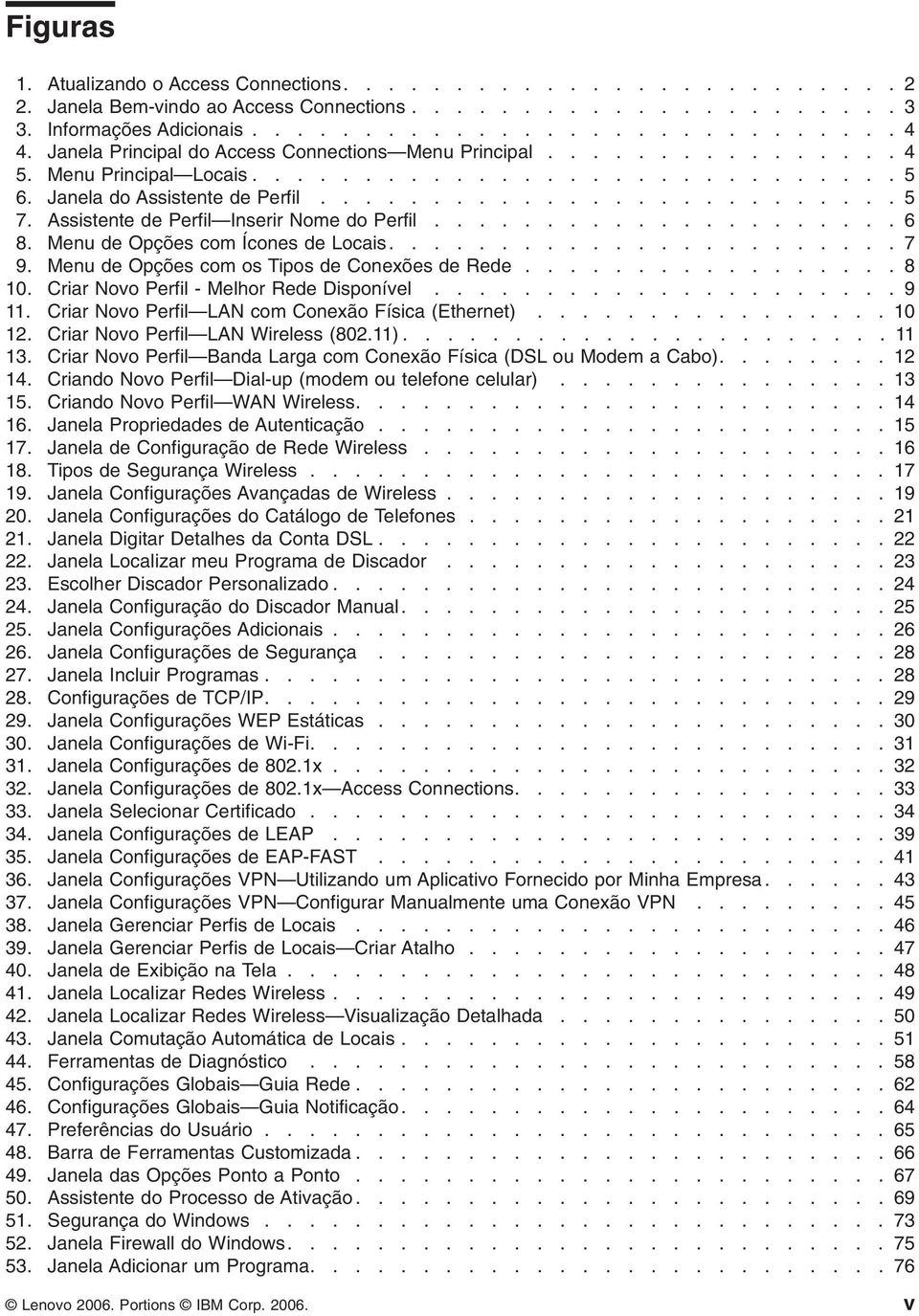 Assistente de Perfil Inserir Nome do Perfil..................... 6 8. Menu de Opções com Ícones de Locais....................... 7 9. Menu de Opções com os Tipos de Conexões de Rede................. 8 10.