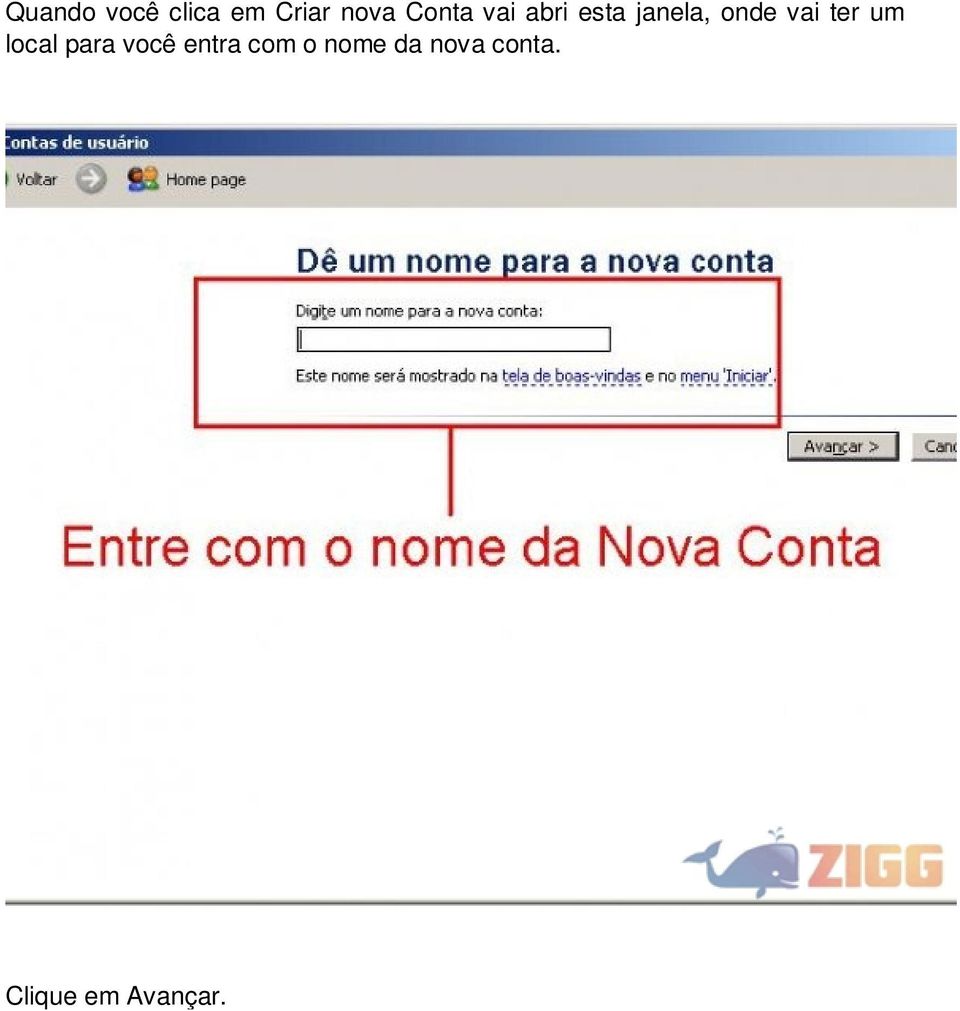 vai ter um local para você entra