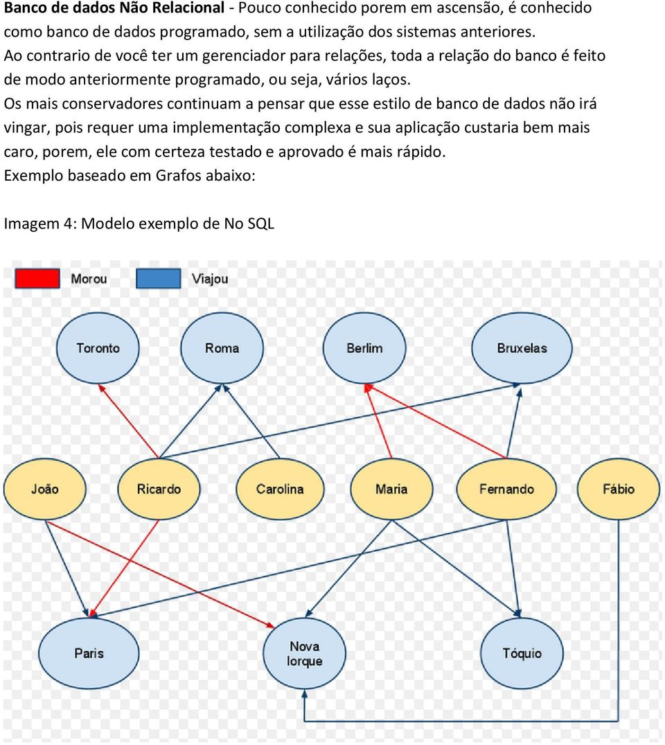 Ao contrario de você ter um gerenciador para relações, toda a relação do banco é feito de modo anteriormente programado, ou seja, vários laços.