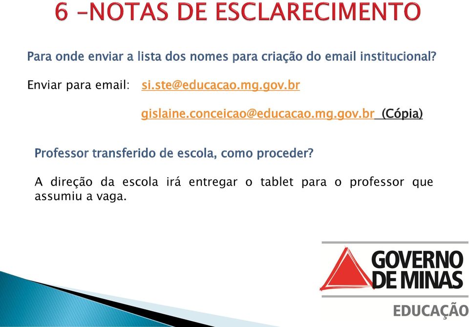 mg.gov.br (Cópia) Professor transferido de escola, como proceder?