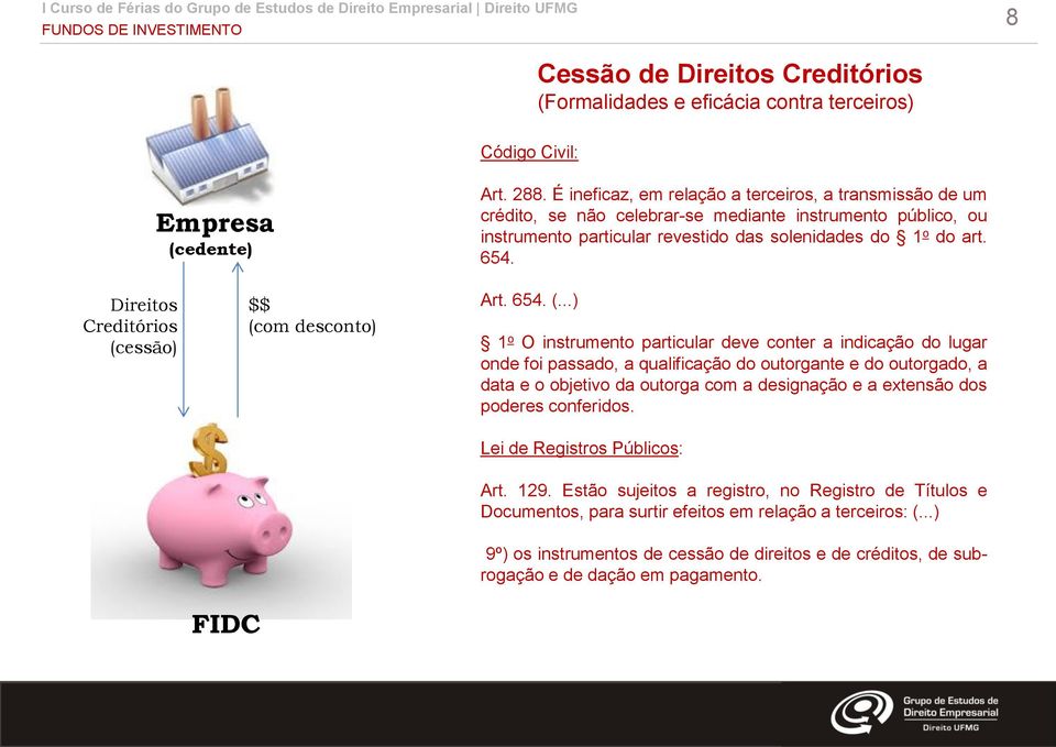 Direitos Creditórios (c