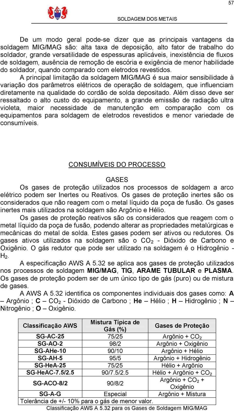 A principal limitação da soldagem MIG/MAG é sua maior sensibilidade à variação dos parâmetros elétricos de operação de soldagem, que influenciam diretamente na qualidade do cordão de solda depositado.