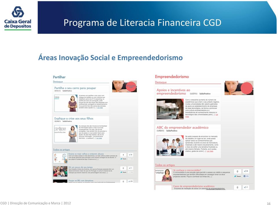 Empreendedorismo CGD