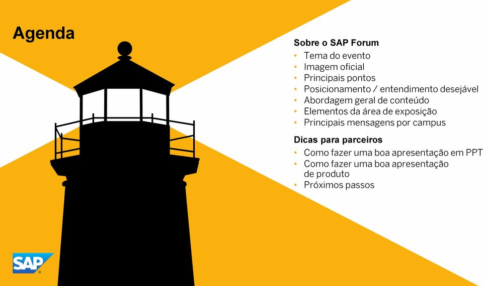 mensagens por campus Dicas para parceiros Como fazer uma boa apresentação em PPT Como fazer uma