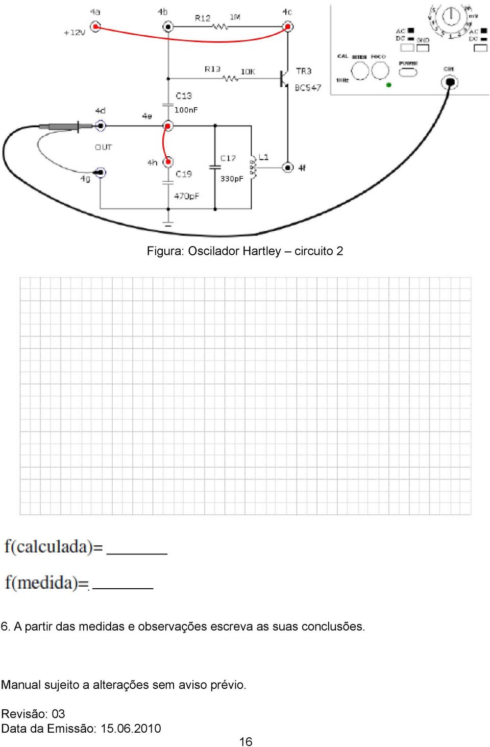 suas conclusões.