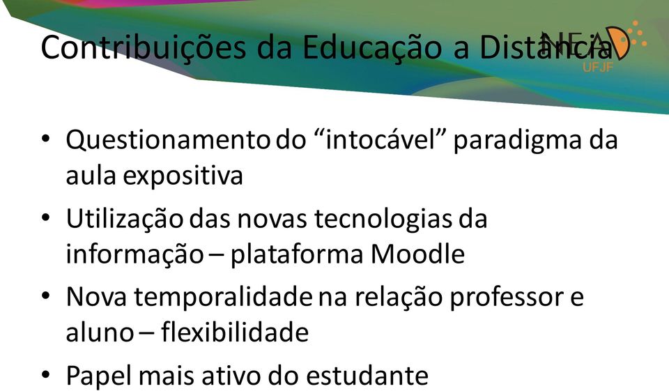 tecnologias da informação plataforma Moodle Nova temporalidade